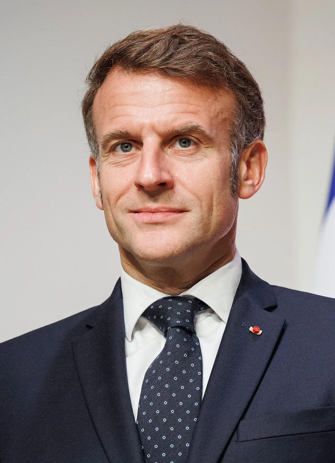 De Franse president Emmanuel Macron