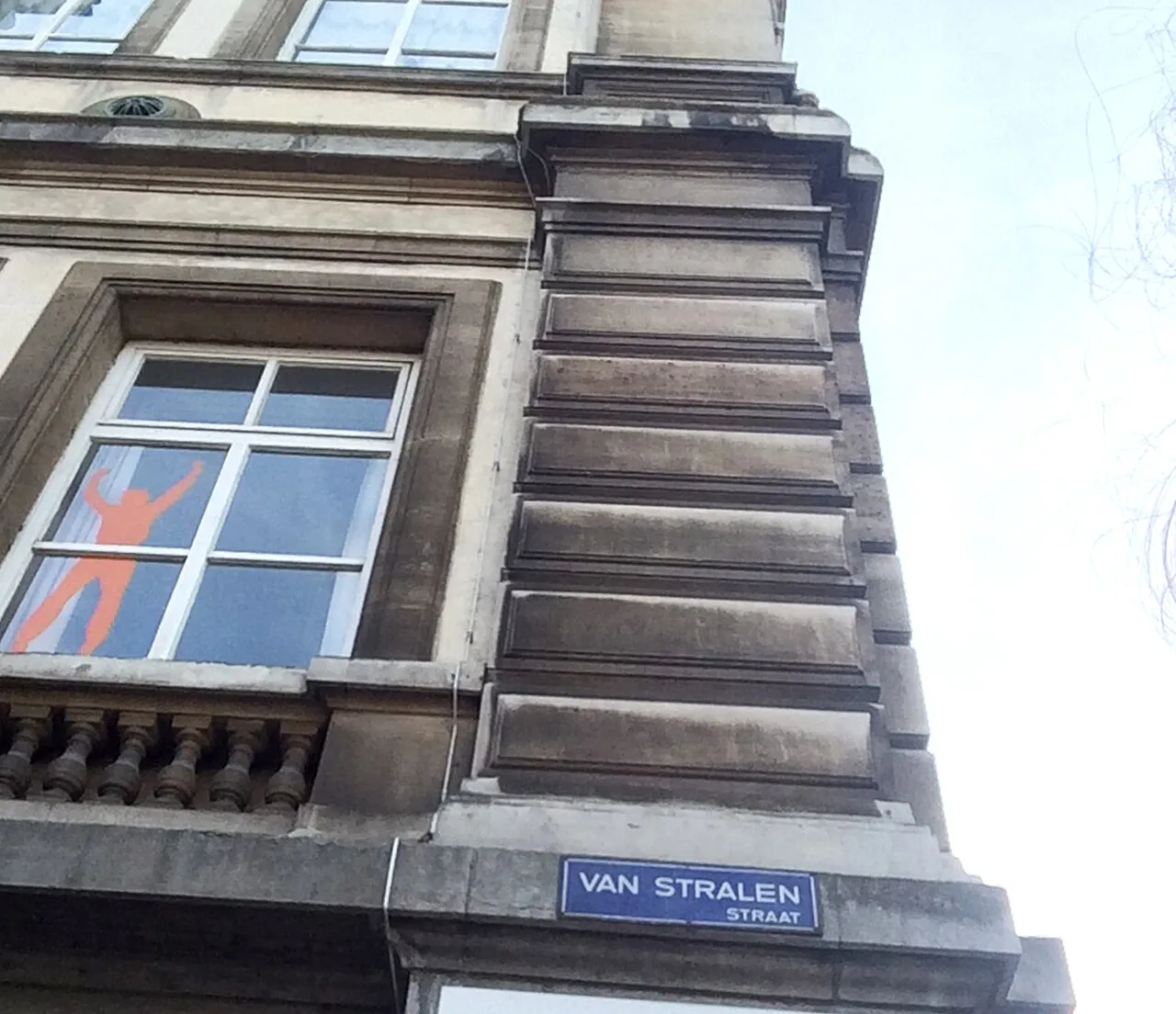 De Van Stralenstraat in Antwerpen, waar de schietpartij plaatsvond.